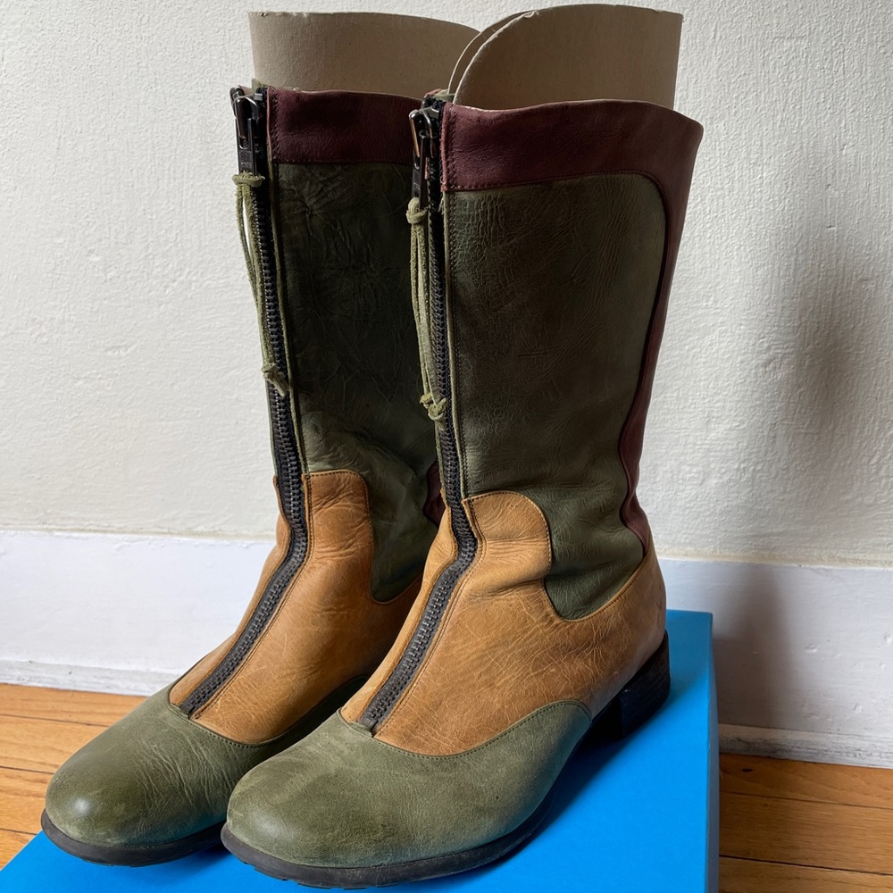 John Fluevog Kathryn Boots Size 10